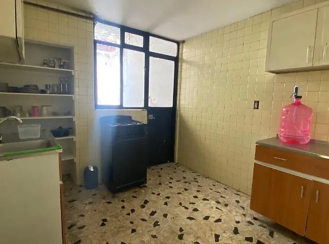 House With Big Garden Like An Oasis In The Heart Of Cdmx *